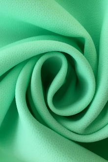 Polyester Stretch Crepe in Mint Green0