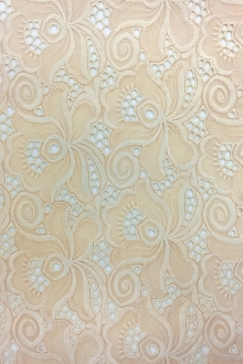 Cotton Eyelet in Antique Ivory0