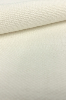 Linen and Cotton High Performance Upholstery in Oyster White0