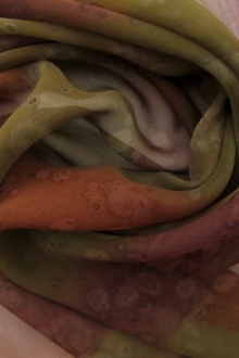 Tie Dye Silk Chiffon0