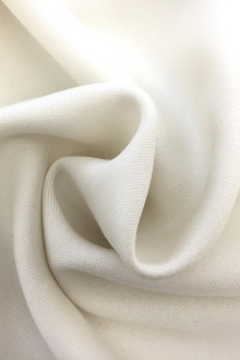 English Heavy Wool Satin in Ivory0