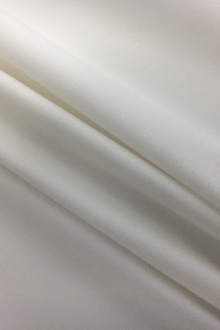 Cotton Blend Stretch Sateen in White0