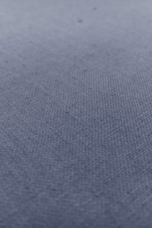 Linen Suiting in Slate Blue0