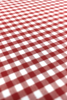 1/8" Cotton Gingham in Red2