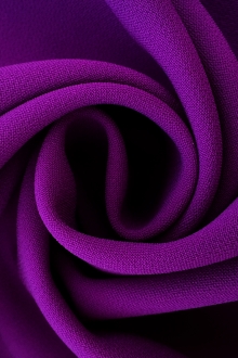 Polyester Stretch Crepe in Purple0
