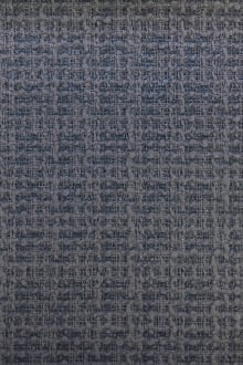 Wool and Nylon Lurex Tweed in Powder Blue0