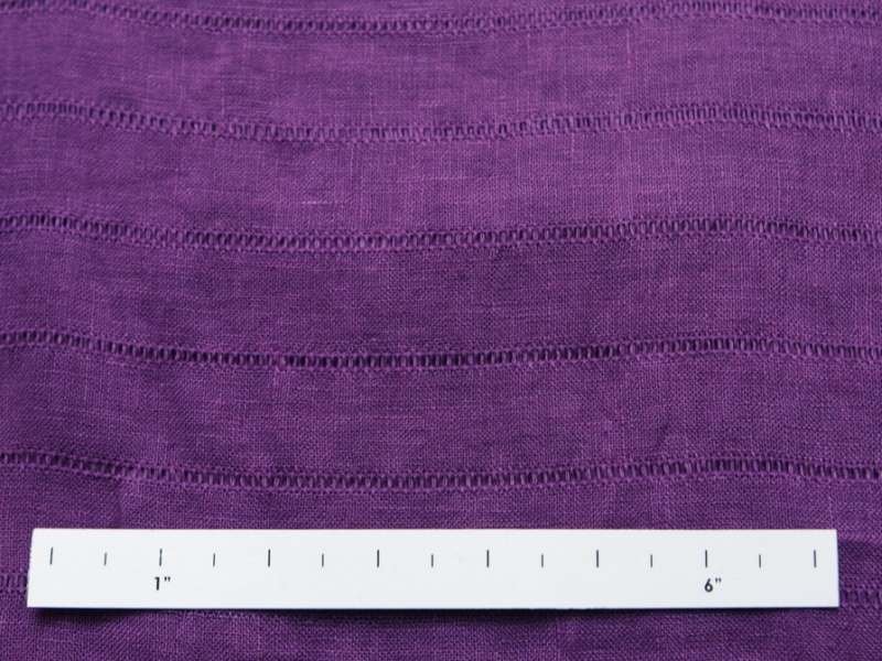 Linen Fagotting Purple1
