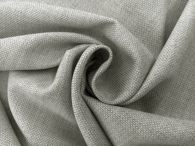 Italian Wool Birdseye Suiting in Grey1