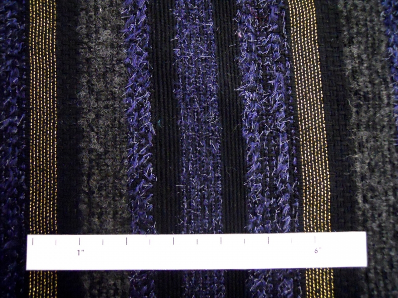 Wool Lurex Metallic Tweed1