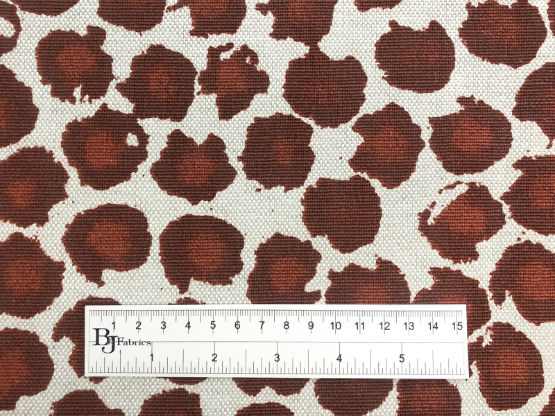 Sierra Animal Spots Cotton Blend Upholstery Print3