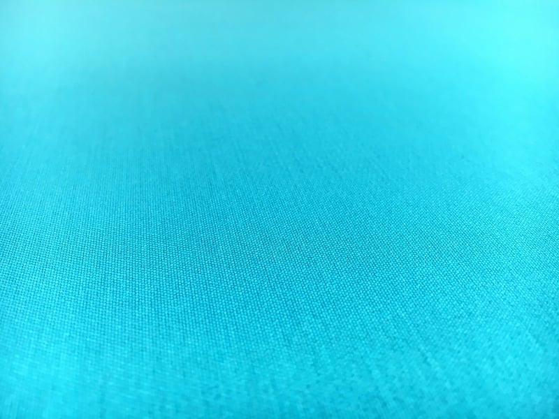 Silk and Polyester Zibeline in Turquoise1