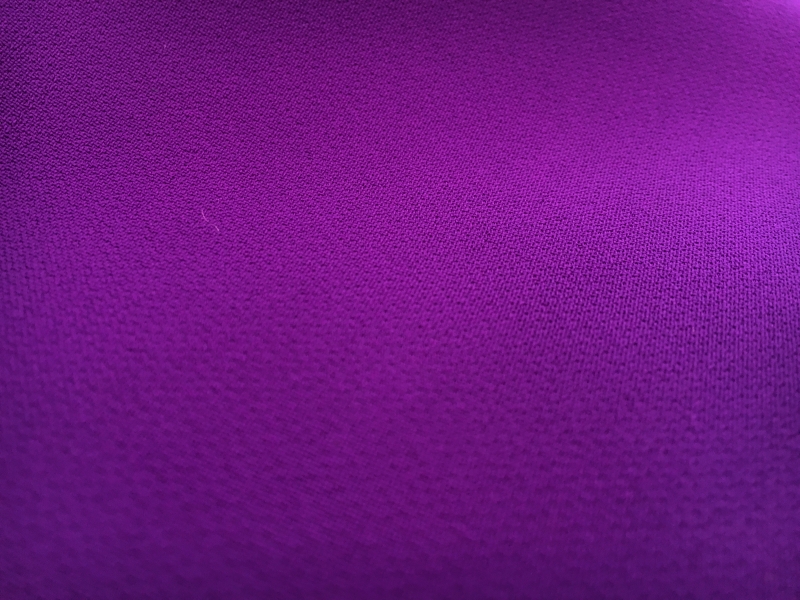 Polyester Stretch Crepe in Purple1