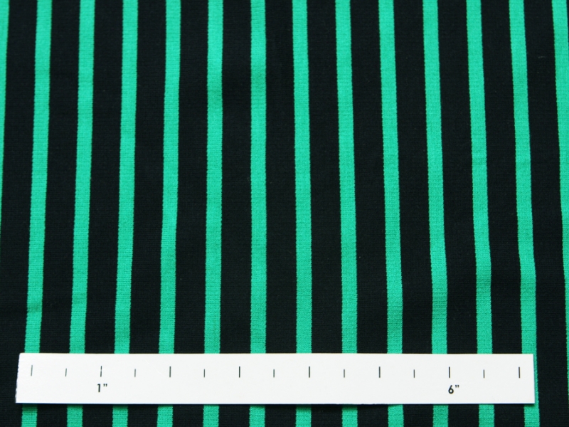 Viscose Poly Spandex Stripe Knit1