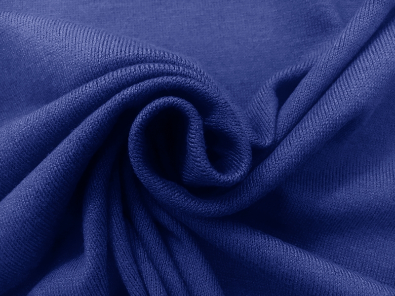 Poly Viscose Blend Knit in Ultramarine1