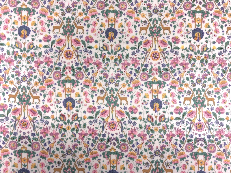Liberty of London Linen Cotton Floral Print 0