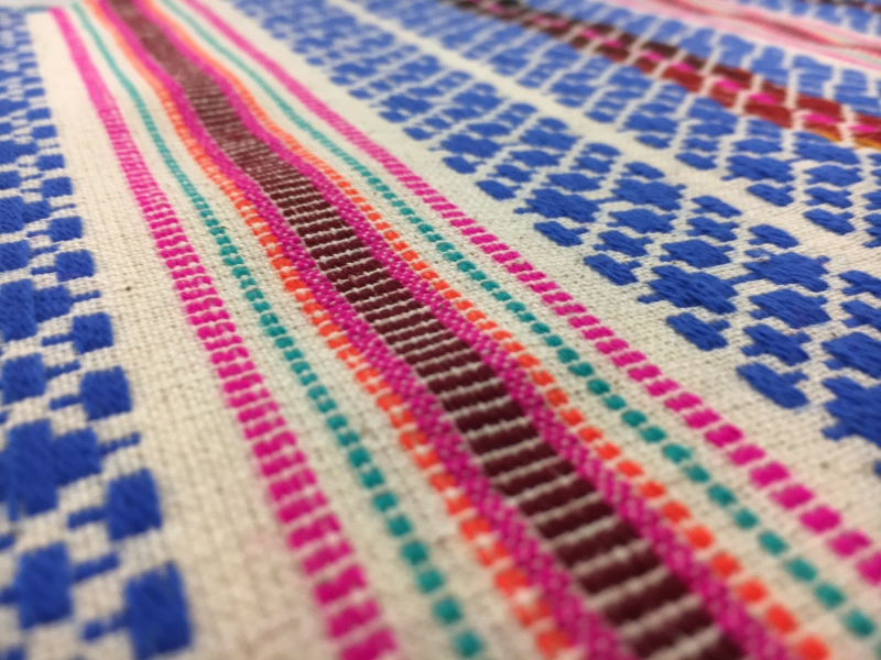 Cotton Woven Stripe Native Pattern2