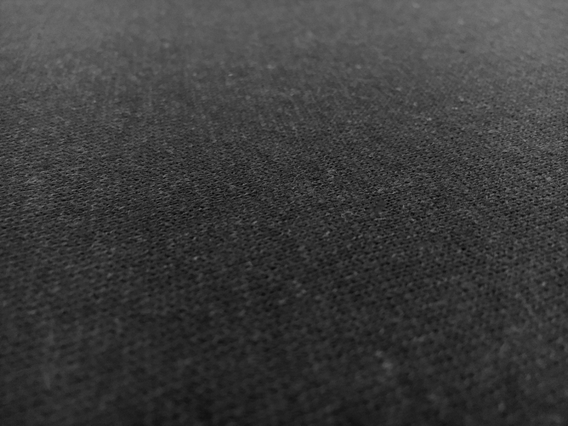 Hemp Organic Cotton Bamboo Sweatshirt Fleece in Black3