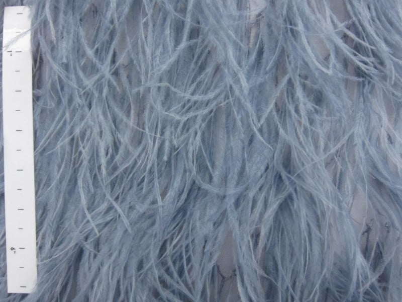 Ostrich Feather Trimmed Illusion1