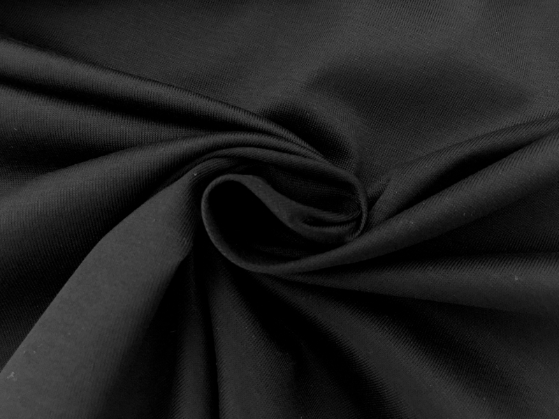 Italian Cotton Jersey in Black1