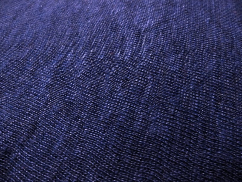 Linen Knit in Blueberry0