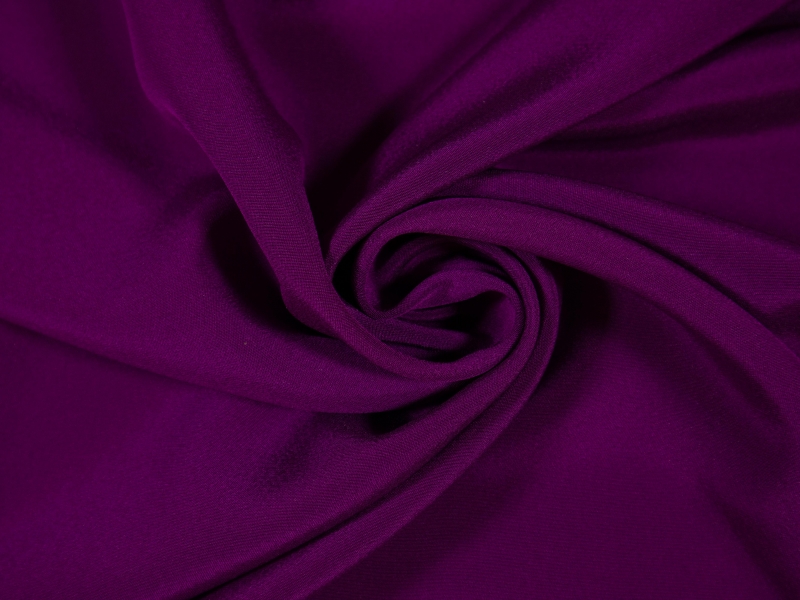 4 ply silk crepe in mulberry- draped