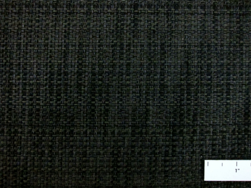 Cotton Blend Basketweave Upholstery in Kohl Grey1