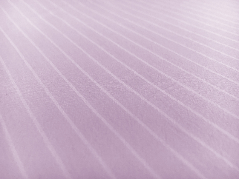 Cotton Striped Gauze in Orchid2
