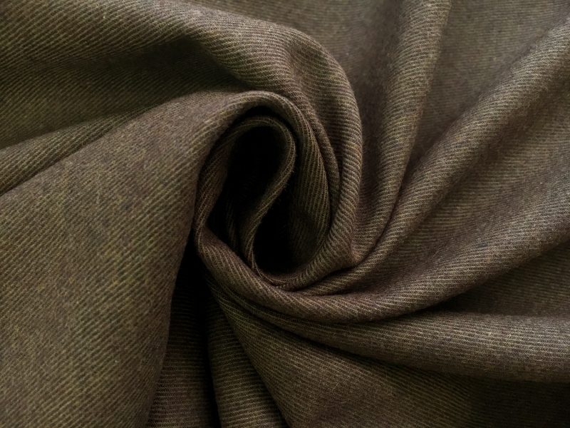 Japanese Extra Fine Cotton Flannel in Olive1