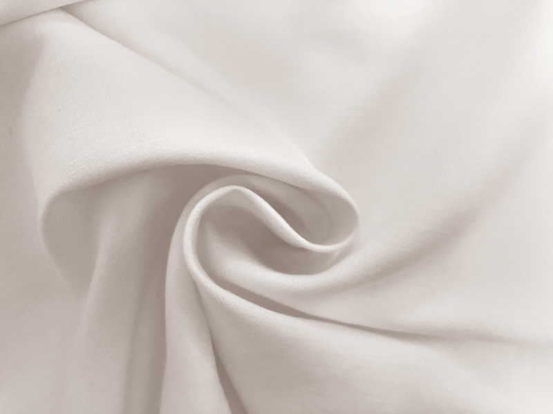 Stretch Linen Rayon Blend in Ivory1