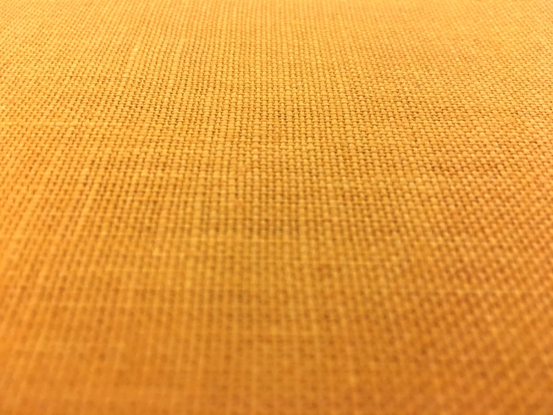 Medium Weight Linen in Burnt Orange0