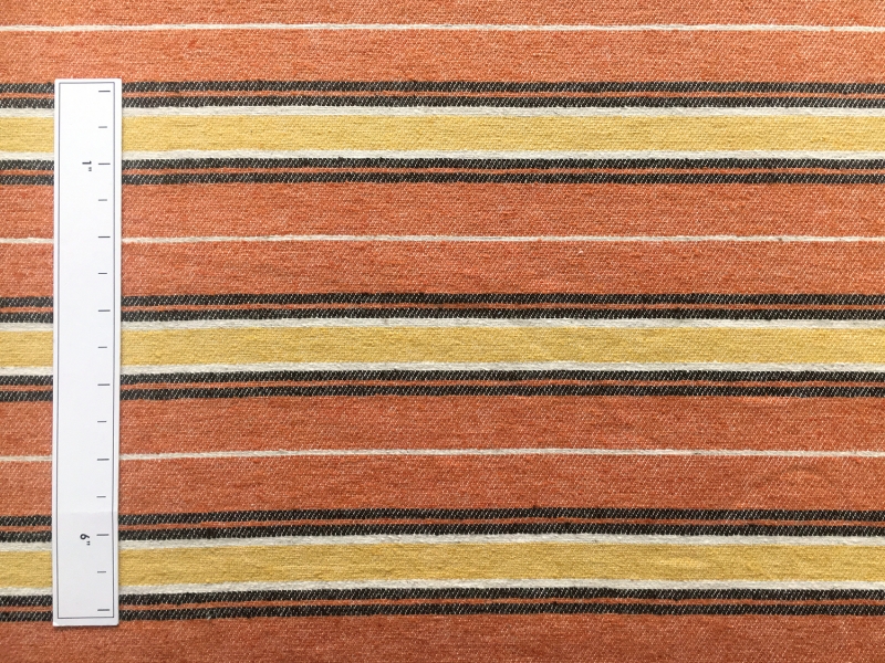 Japanese Cotton Blend Yarn Dyed Stripe3