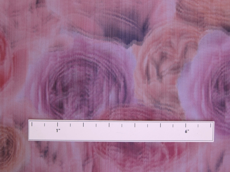 Warp Printed Iridescent Floral Taffeta1