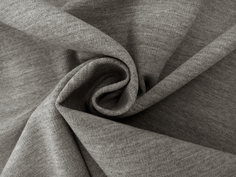 Austrian Virgin Wool Double Knit in Light Heather Grey1