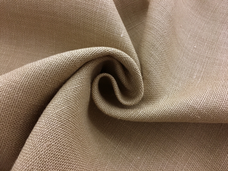 Upholstery Linen in Antelope1