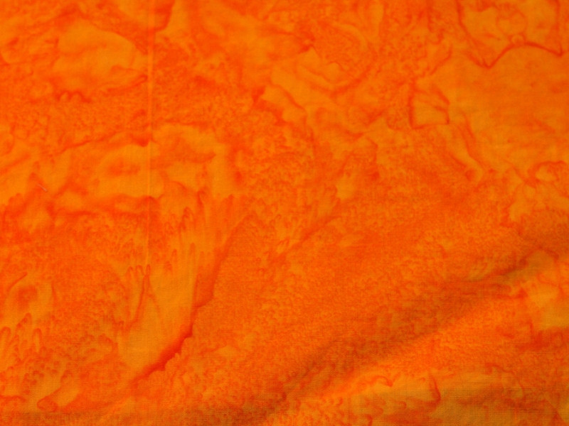 Cotton Batik in Orange0