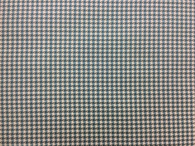 Italian Silk And Wool Blend Houndstooth Suiting0