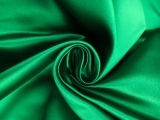 Italian Silk Duchesse Satin in Emerald0