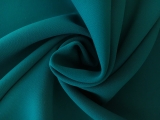 Polyester and Spandex Stretch Crepe in Teal0