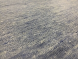 Linen Knit in Heather Blue0