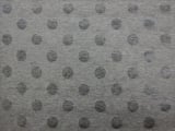 Cotton Blend Knit With Polka Dots in Grey0
