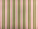 Wool Lycra Suiting Stripe in Pink and Olive0