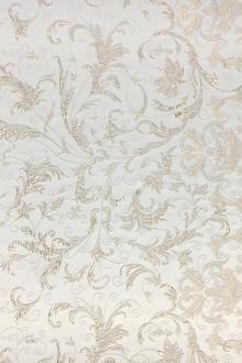 Metallic Brocade Panel with Renaissance Ornamentation0
