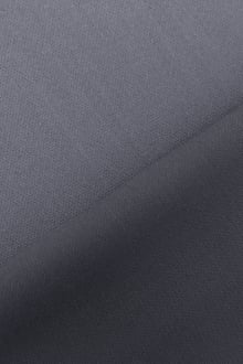 Italian Wool Satin Faille in Blue Gray0