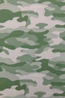 Cotton Broadcloth Camouflage Print0