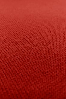 Poly Viscose Blend Knit in Tomato Red0