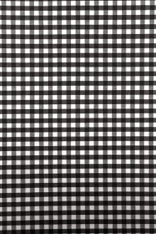 1/4" Cotton Gingham in Black0