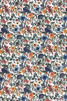 Liberty of London Cotton Lawn Print with Flowers0