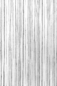 Linen Novelty Stripe in White0