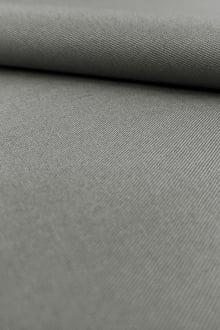 Combed Cotton Fineline Twill in Grey0