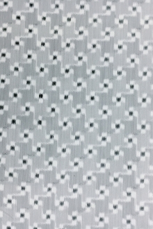 Tom Ford Warp Printed Silk Taffeta with Small Geometric Patterns0